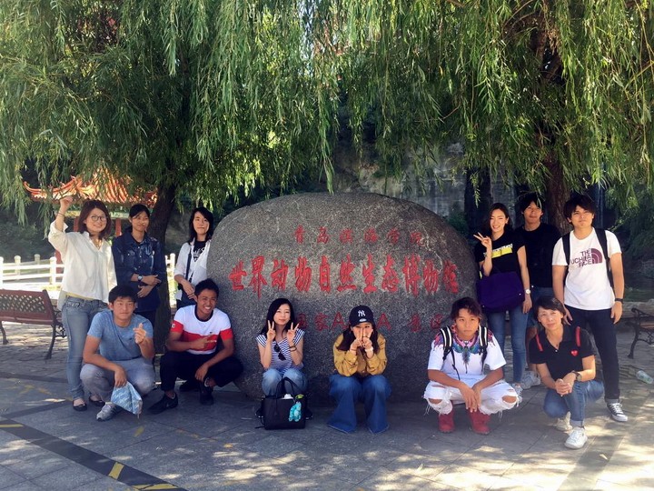 日本关西国际大学海外学习团访问青岛滨海学院