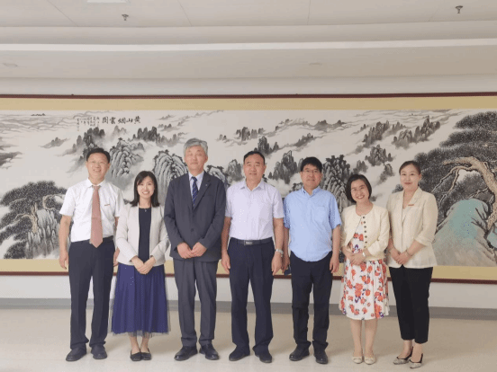 日本札幌大学校长大森义行率团来我校访问